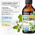 Bacopa Monnieri Organic Tincture - Cognitive Health Support Liquid Supplement - Organic Bacopa Herbal Extract - Alcohol & Sugar Free Vegan Drops 4...