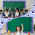 68.9 Feet Paw Print Border Bulletin Board Border Flower Beach Sun Eucalyptus Paw Flag Hat Balloon Sailboat for Classroom Boards Wall Decor...