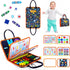 Toddler Busy Board, Montessori Busy Board for Toddlers 3+ Years Old, Sensory Activity Board for Fine Motor Skills, Sensory Board Toys for Toddlers...