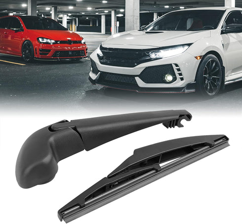X AUTOHAUX Rear Windshield Wiper Blade Arm Set for Lexus CT200h 2011-2017 for Scion XD 2008-2013...