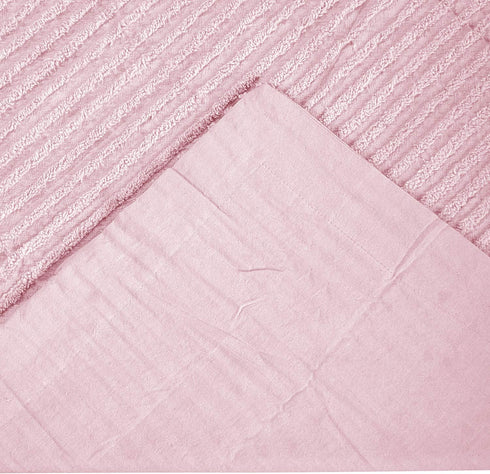 Better Trends Jullian Collection is Super Soft and Light Weight in Bold Stripes Design 100% Cotton Tufted Unique Luxurious Machine Washable Tumble...