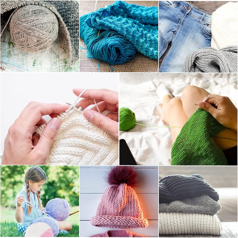 Cobee Crochet Hooks Set Steel - 12 Pieces of Small Size Latch Hook Crochet Needle Set 0.6 mm to 1.9 mm Sweater Scarf Clothing Knitting Crochet Too...