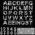 3 Sheets Glitter Letters Rhinestone Sticker Letter Bling Crystal Alphabet Number Stickers Gemstone Border 34 Letters and 10 Numbers Self-Adhesive ...