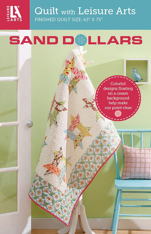 Leisure Arts Sand Dollars Quilting Pattern...