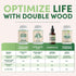 Ashwagandha Capsules, 120 Count (500mg Extract 20:1 Potency, Equivalent to 10,000mg Powder) Adaptogen Stress Relief by Double Wood...