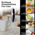 Bean Envy Milk Frother Handheld for Coffee - Mini Drink Mixer Whisk & Coffee Foamer Wand with Stand for Lattes, Cappuccino, Matcha and Hot Chocola...