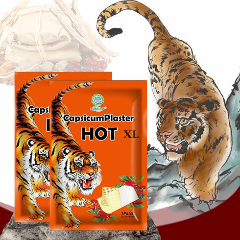 KONGDY Hot Capsicum Plaster Heat Patch Tiger Patches Neck Muscle Shoulders Body Muscle Herbal Plaster(20 pcs)...