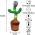 Dancing Cactus Toy with Music, Lights - Talking, Recording, Repeating Mimic Toy for Babies, Toddlers - Cute Green Cacti Stuffed Plush w/120 Songs,...