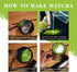 BambooMN Matcha Whisk Set - Golden Chasen (Tea Whisk), Chashaku (Hooked Bamboo Scoop), Deep Scoop, Tea Spoon - 2 Sets...