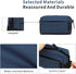 Toiletry Bag, Travel Organizer Comsemtic Make Up Kit Pouch Bag For Women Men, Silver Blue...