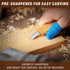 BeaverCraft Chip Carving Knife C6 1" - Wood Carving Tools for Beginners and Kids - Small Whittling Knife for Detail...