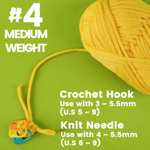 3 Pack Beginners Crochet Yarn, Blue Purple Light Pink Yarn for Crocheting Knitting Beginners, Easy-to-See Stitches, Chunky Thick Bulky Cotton Soft...