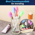 6 Pcs Toothbrush Covers, Silicone Toothbrush Case Covers Portable Toothbrush Pod Caps Case Protector Brush Pod for Household Travel Camping Bathro...