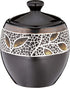Mikasa Gourmet Basics Alexandria Sugar Bowl with Lid, Holds 1 Ounces, Brown...