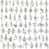 DOUBI Pearl Bead Cages Pendants Necklace Charms for Adults Women DIY Jewelry Making Aromatherapy Diffuser Necklace Lockets Metal Charms for Crafts...