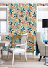 HAOKHOME 93386-4 Peel and Stick Wallpaper Floral Removable Stick on Contact Paper for Bathroom White/Orange/Green 17.7in x 9.8ft...