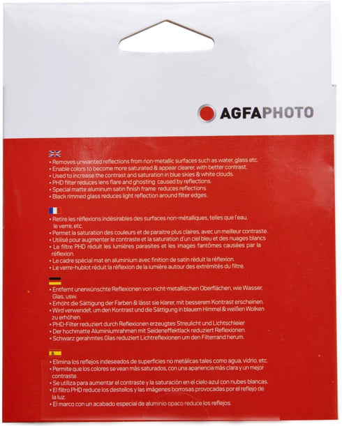 AGFA 72mm Multi-Coated Circular Polarizing (CPL) Filter...