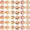 Ornament Crafts 100pcs Flower Glass Buttons 2 Holes Wooden Sewing Buttons DIY Clothing Sewing Supplies for DIY Project Crafts (Mixed Styles) 20MM ...
