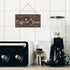 Putuo Decor Coffee Sign, Kitchen Coffee Bar Decor, 12 x 6 Hanging Plaque, Gifts for Coffee Lover (Good Days Start with Coffee & Jesus)...