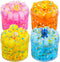 Slime Kit - 4 Pack Jelly Cube Crunchy Slime Kit, with Mermaid, Ice Cream and Teddy Bear Cute Charms, Soft & Non-Sticky Clear Crunchy Slime, Slime ...