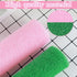 2 Pcs African Net Sponge, African Exfoliating Premium Bathing Sponge Wash Net, Long Nylon Back Washcloth Towel for All Skin Daily Back Body Scrub ...