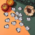 KitBeads 20pcs Heart Shaped Skull Charms Couple Kissing Skeleton Charms Star Moon Dark Night Celestial Black Heart Charms for Jewelry Making Bulk...
