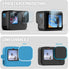 FitStill Blue Silicone Sleeve Case for Go Pro Hero 11 Hero 10 Hero 9 Black, Battery Side Cover&Screen Protectors&Lens Caps&Lanyard for Go Pro Hero...