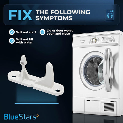 Ultra Durable 131763310 Washer Door Striker Replacement Part by Blue Stars - Easy to Install - Exact Fit for Frigidaire & Kenmore Washers - Replaces 131763300 AP3580441 PS890617