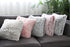 Uhomy 2 Packs Fluffy Accent Pillows Cover 20"x20", Soft Burgundy Ombre Faux Fur Throw Pillow Case, Modern Luxury Decorative Square Cushion Cover f...