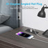 HHSOET 5 in 1 Recessed Power Strip Flat Plug, 20W Fast Charging Furniture Outlet with USB, Conference Recessed Socket with 2 AC Plugs, 2 USB Ports...