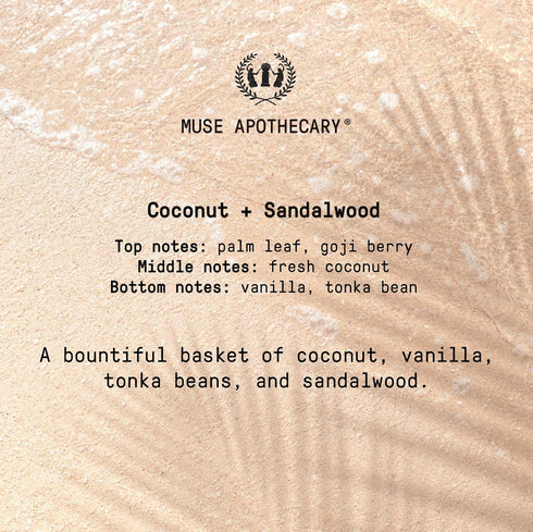 Muse Apothecary Flush Ritual - Aromatic & Refreshing Toilet Spray, Use Before You Go, 8 oz, Infused with Natural Essential Oils - Coconut + Sandal...