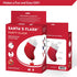 Santa's Stocking Flask for Party: 2.25 liter Flasks make Funny Yankee Swap Gifts, White Elephant Gifts, Funny Gag Gifts, SantaCon Accessories and ...
