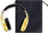 BCP 3pcs 7.5x9” Black Color PU Leather Double Drawstring Protection Headphone Pouch Bag Headphone Pouch (7.5x9)...