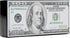Hundred Dollar Bill Box Clutch Handbag Shoulder Bag Crossbody Bag Rhinestone Handbag...