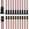 12 kit 2 Pin Connector Waterproof Connector 16 AWG Male and Female Way Connector 2 Wire Quick Disconnect Connector for Car Truck Motorcycle Boat...