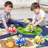 TEMI 4PCS Inertia Animal Car Toys with Play Mat/Storage Bag for Toddlers Toy Age 1-3, Baby Toys 1 2 3 Years Old Boys Birthday Newborn Gifts...