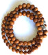 Mens Womens 108 Bead Sandalwood 8mm Mala Bracelet - Yoga Meditation Beads - Buddha Prayer Beads...