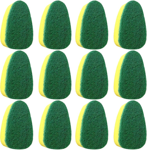 Dishwand Refills Sponge Heads 12Pack,Dish Wand Refill Heads Replacement for Intsinzi Dishwand Refills Handle,Dishwashing Cleaning Supplies Kitchen...
