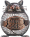 Tooarts Practical Kitten Wine Cork Container Iron Piggy Bank Handcraft Home Decoration Gift...