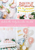 Bachelorette Party Decorations Kit | Bridal Shower Supplies | Bride to Be Sash, Ring Foil, Rose Balloons, Glitter Banner | Pop The Champagne She i...