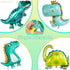 KatchOn Huge Dinosaur Balloons - 38 Inch, Pack of 4 | Dino Balloons for Baby Dinosaur Party Decorations...