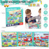 Magnetic Puzzles for Toddlers 3-5 - 3 in 1-97 Pieces Magnet Puzzle Book for Kids Ages 4-8 Travel Puzzles Game Magnetic Jigsaw Puzzle Car Traffic A...