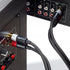 Amazon Basics 2 RCA Audio Cable for Amplifier,Active Speakers or Subwoofer with Gold-Plated Plugs, 15 Feet, Black...