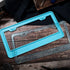 Geiserailie 2 Pieces License Plate Frame Silicone Moulds Car Plate Resin Epoxy License Cover Mould for DIY Casting Handmade Crafts Making Supplies...