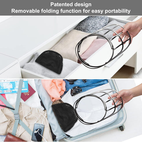 Hat Cleaner, 1Pack Baseball Caps Hat Washer for Washing Machine, Ball Cap Washing Hat Cage Protector Holder Fit for Adult and Kid's Caps, Foldable...