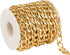YOUBEIYEE 16.4 Feet Gold Chain for Jewelry Making, Lightweight Gold Plated Aluminum Curb Chain Handmade Decorative Craft Chain...