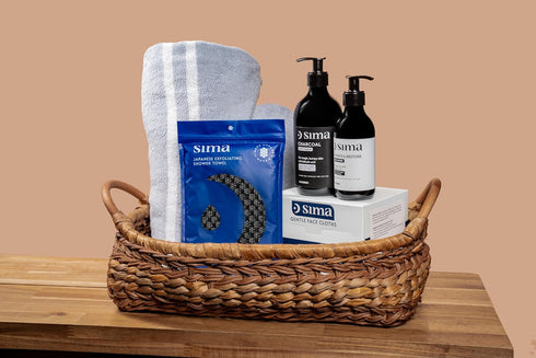 Sima Disposable Face Towels for Drying - 100% Cotton Face Wipes 50 Pack - Biodegradable Makeup remover for sensitive Skin, Gentle Clean facial clo...