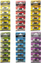 (Total 60 pcs) AG1 AG3 AG4 AG7 AG10 AG13 Alkaline 1.5V Button Cell Battery Single Use Watch Toys Remotes Cameras...