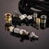 10 Pieces Airbrush Hose 6ft Nylon Braided Hose with Quick Release Disconnect Coupler, Airbrush kit for Air Compressor and Adapter...