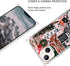 Winter Christmas Holiday Collage Case for iphone 13, Retro Aesthetic Christmas Gingerbread and Tree Pattern Case for Girls Women Men, Unique Trend...